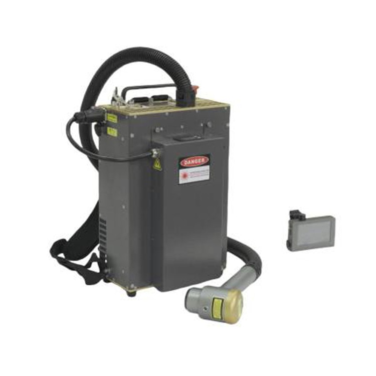 Wasla Ġdida 300W Backpack Tip Pulsed Laser Tindif Magni Għall Kisi Stripping.