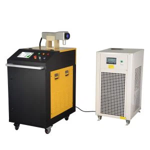 Magna tat-tindif bil-lejżer b'sors tal-lejżer IPG 500w għat-tneħħija tas-sadid